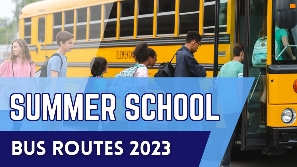 Summer School Bus Routes 2023