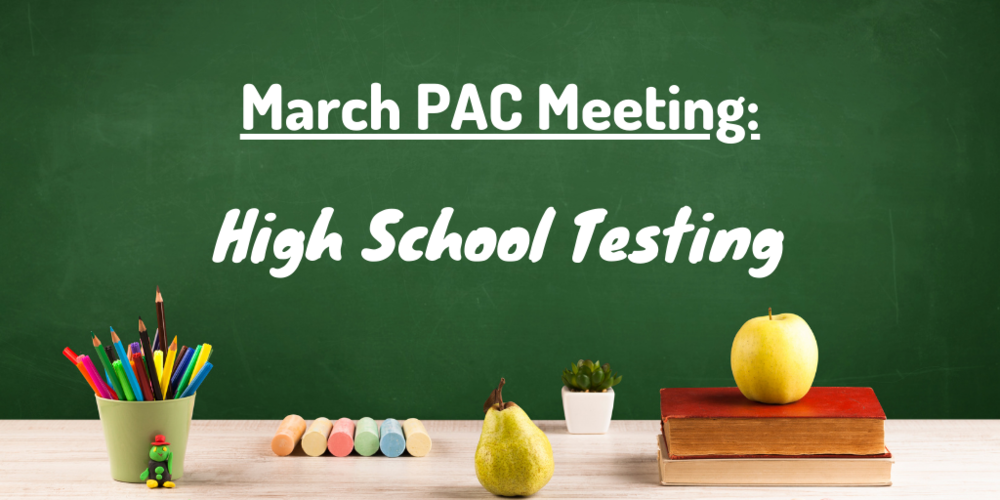 March PAC Meeting 2022