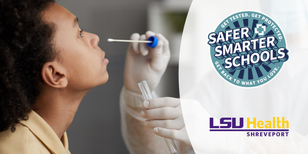 LSUHS Voluntary Covid-19 Testing in Natchitoches Parish Schools