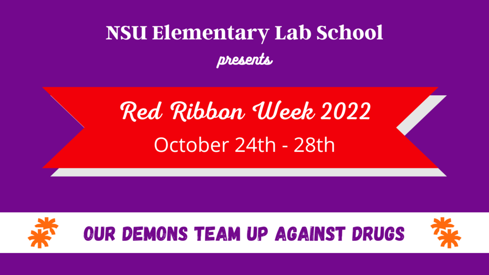 NSU Elementary Lab Red Ribbon Week 2022