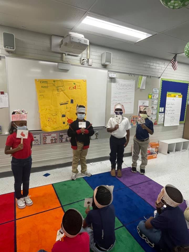 Students at LPV Act Out Little Red Hen in WIN Group
