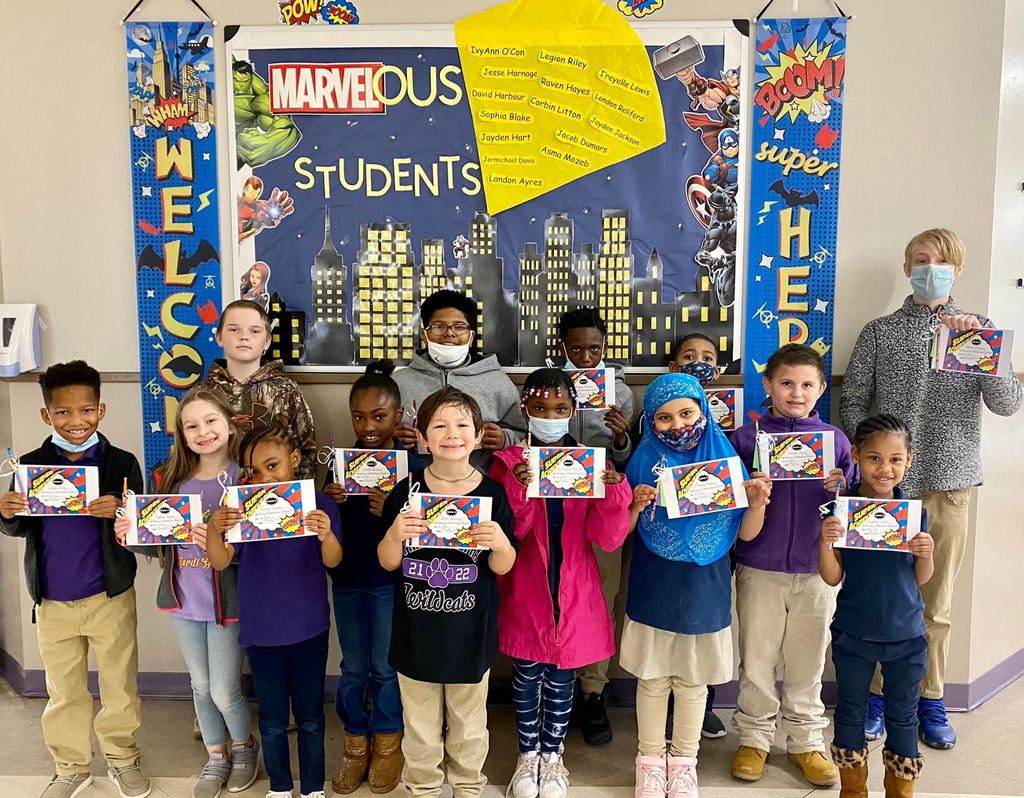 March Marvelous Students
