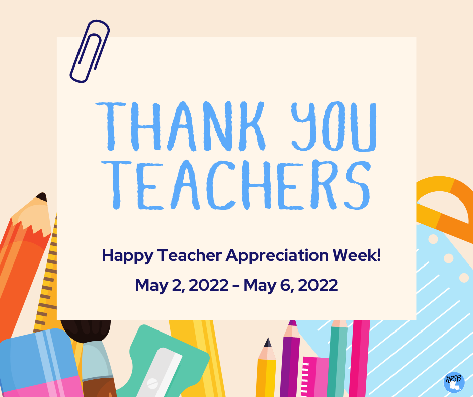 Teacher Appreciation Week NPSB 2022