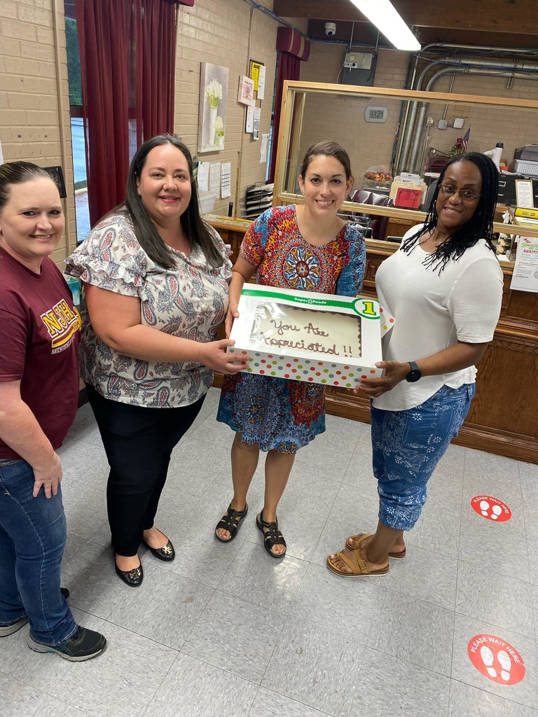 Teacher Appreciation Week 2022 NPSB Cake Delivery