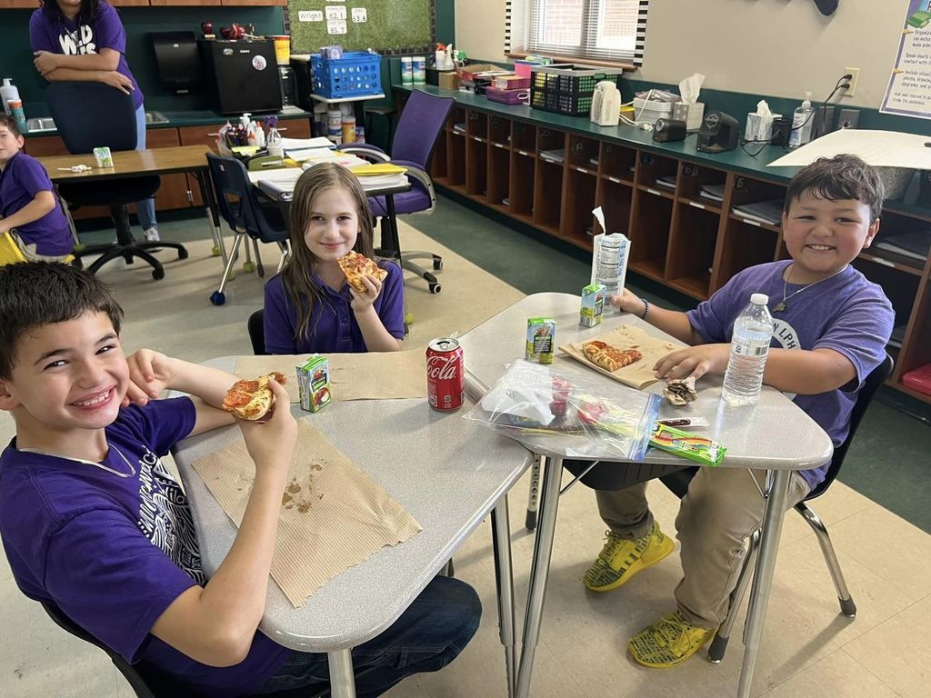 Fairview 3rd Grade Pizza Party 2022