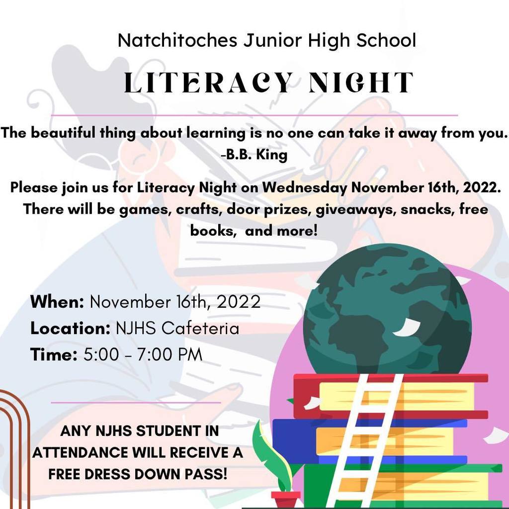 NJH Literacy Night 2022