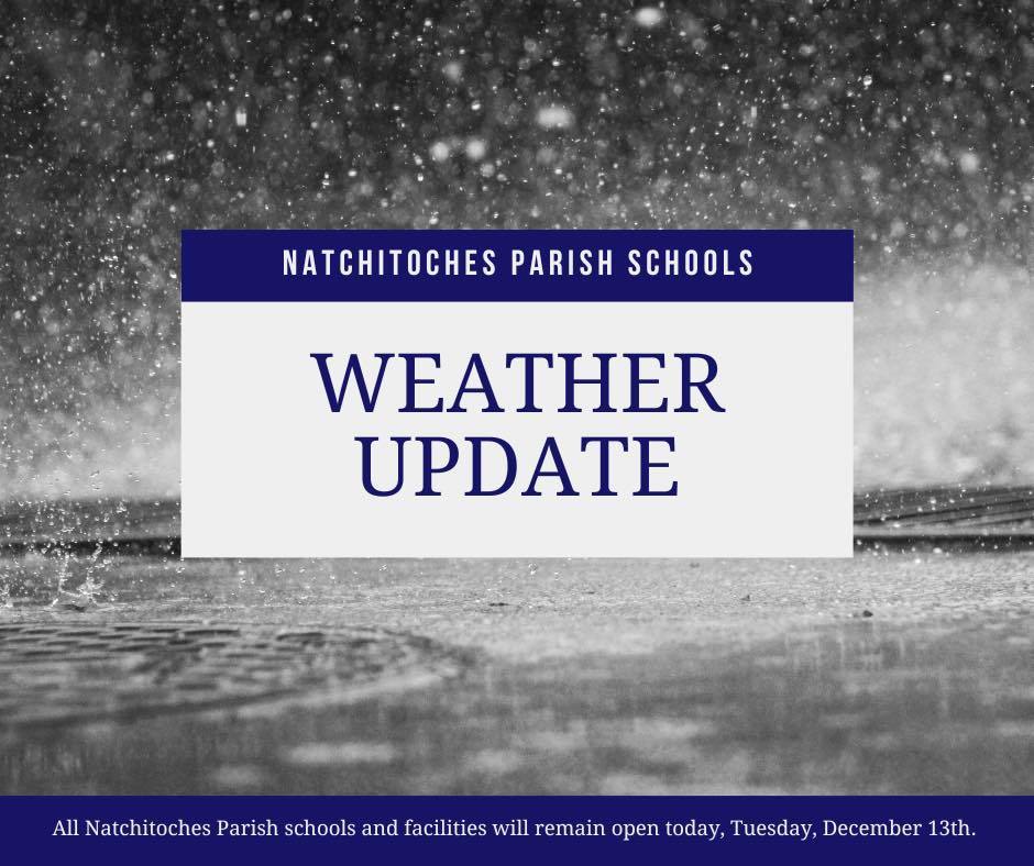 NPSB Weather Update December 13, 2022 