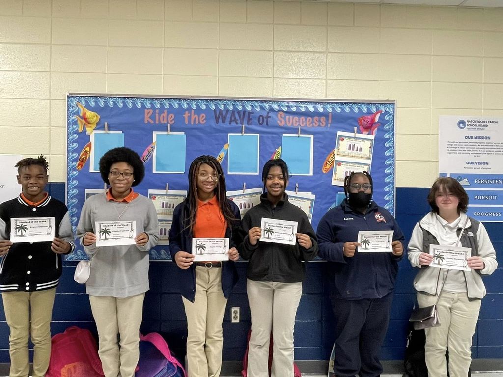 NMS Students of the Week December 2022
