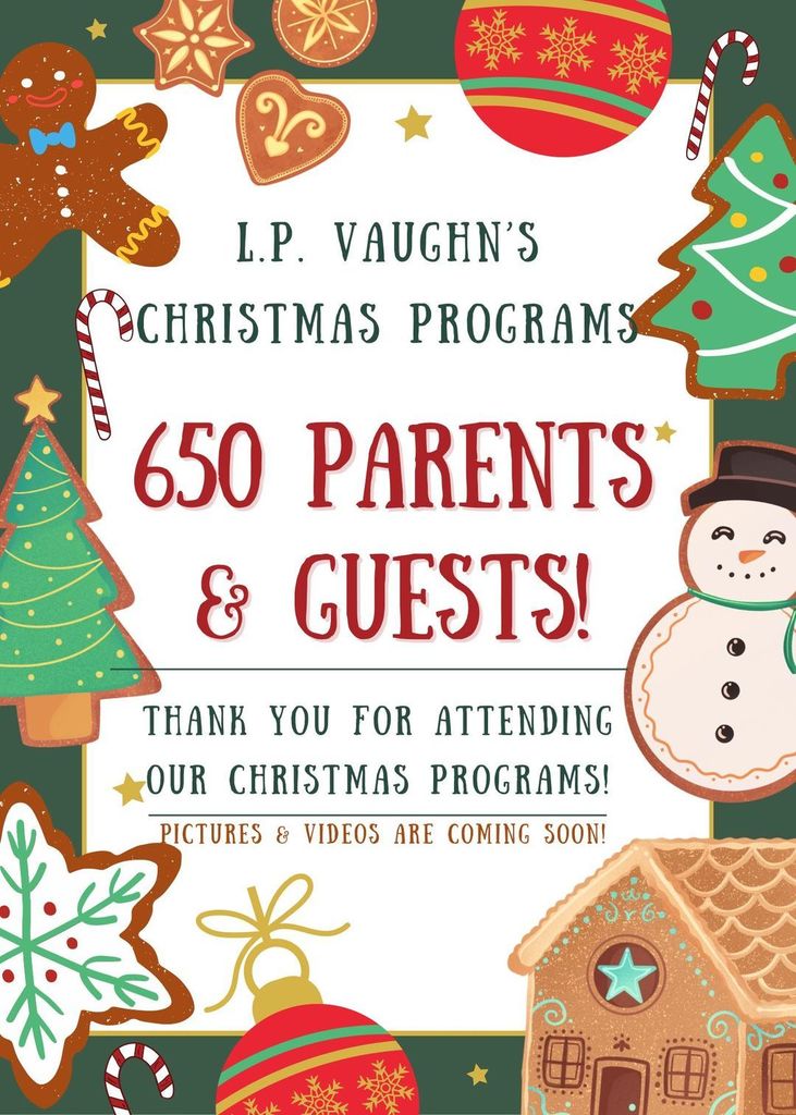 LP Vaughn Christmas Program 2022
