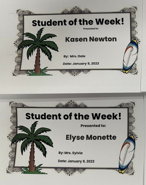 Magnet Students of the Week 2023