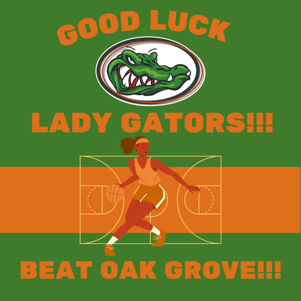 Good Luck Lady Gators