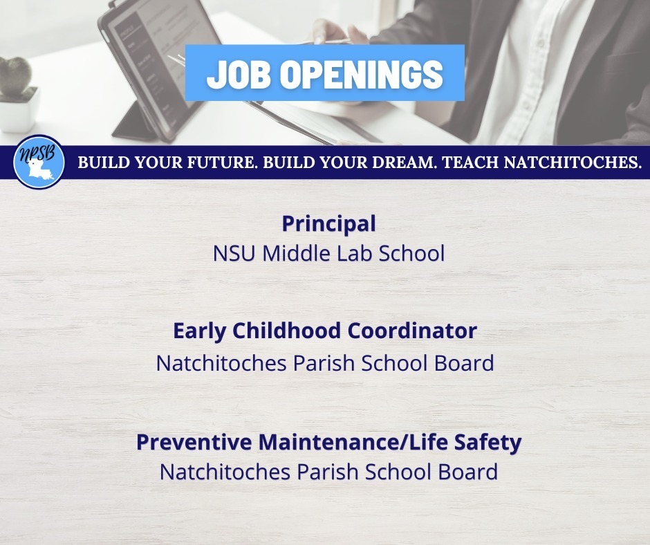 NPSB Job Openings 2023